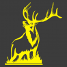 Sticker Cerf qui Brame