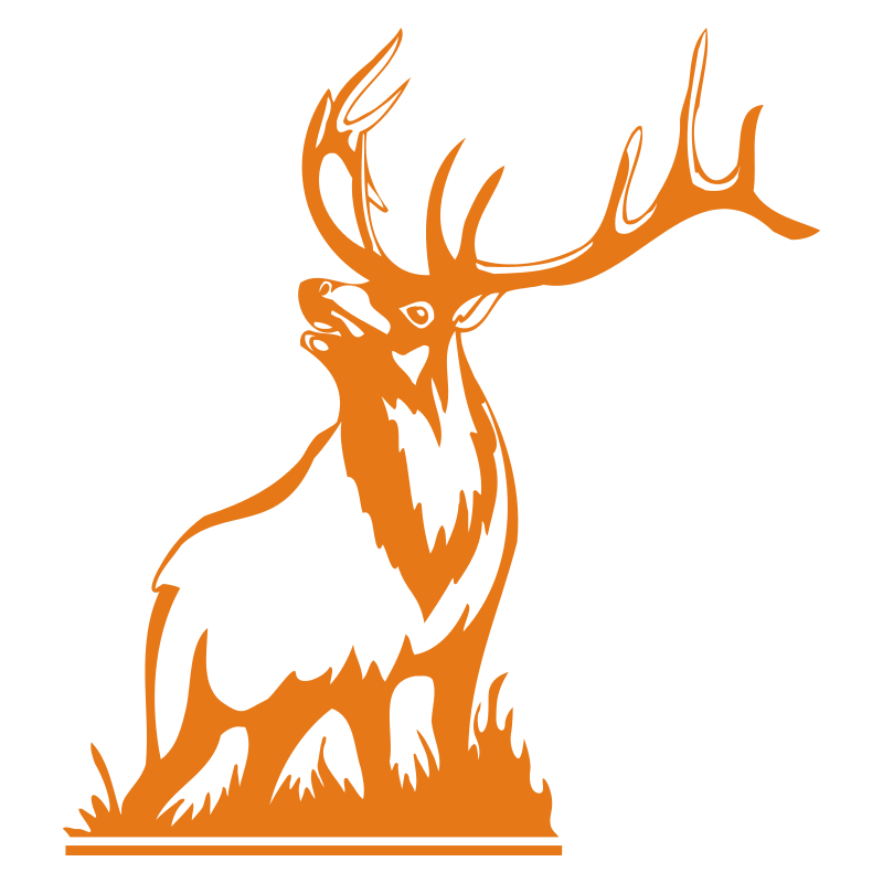 Sticker Cerf qui Brame