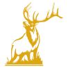 Sticker Cerf qui Brame