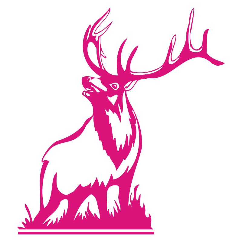 Sticker Cerf qui Brame