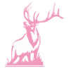 Sticker Cerf qui Brame