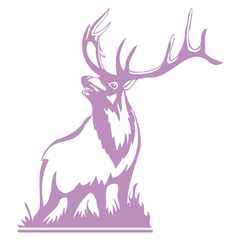 Sticker Cerf qui Brame