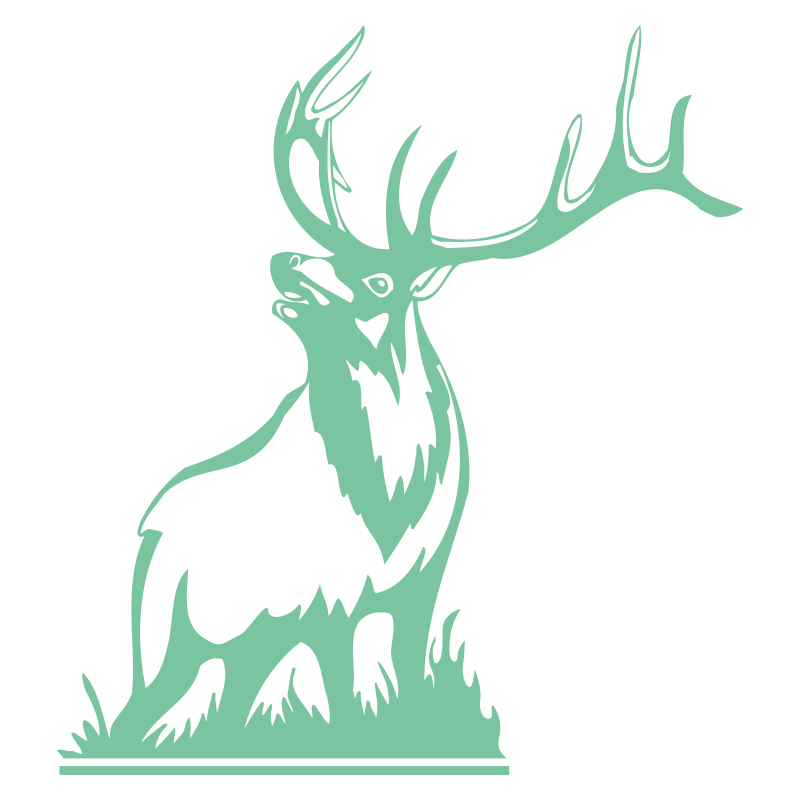 Sticker Cerf qui Brame