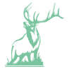 Sticker Cerf qui Brame