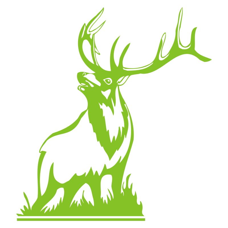 Sticker Cerf qui Brame