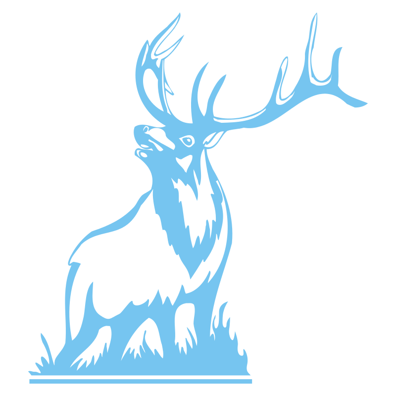 Sticker Cerf qui Brame
