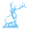 Sticker Cerf qui Brame