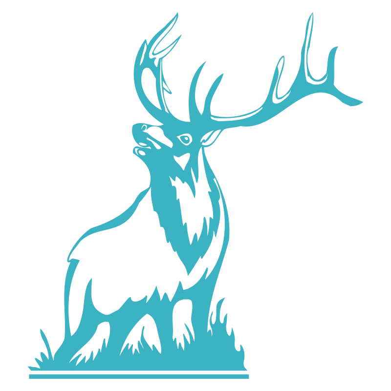 Sticker Cerf qui Brame