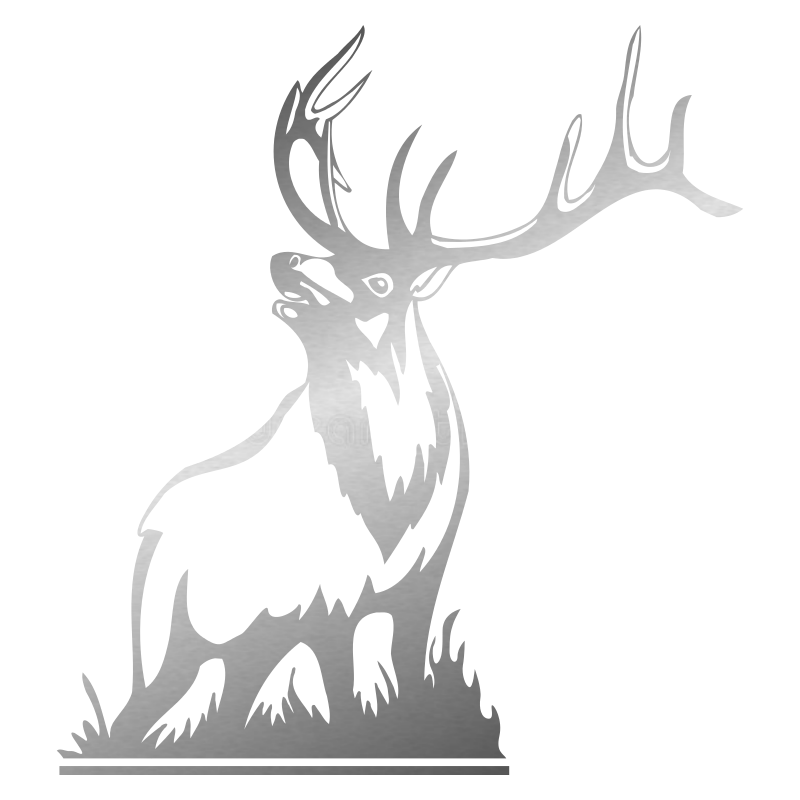 Sticker Cerf qui Brame