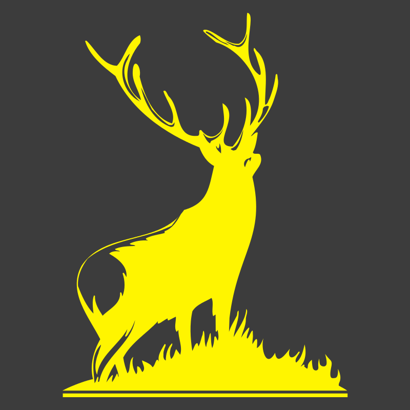 Sticker Silhouette de Cerf N°2