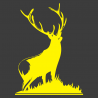 Sticker Silhouette de Cerf N°2