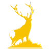 Sticker Silhouette de Cerf N°2