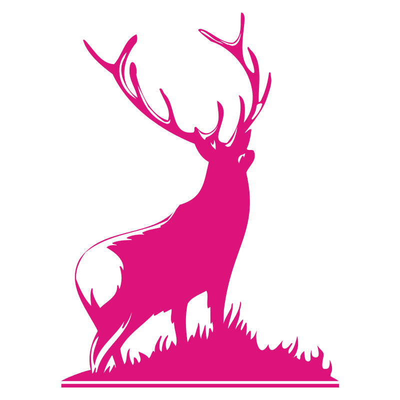 Sticker Silhouette de Cerf N°2