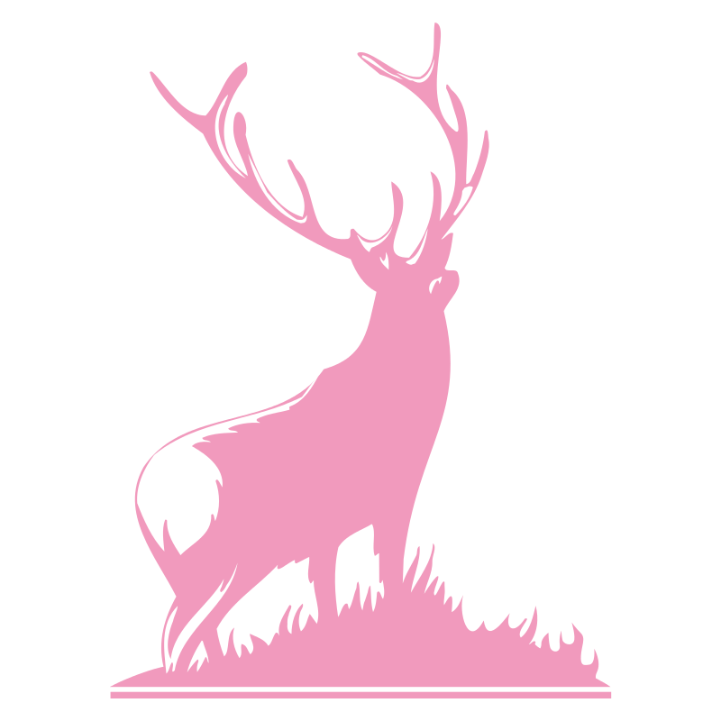 Sticker Silhouette de Cerf N°2
