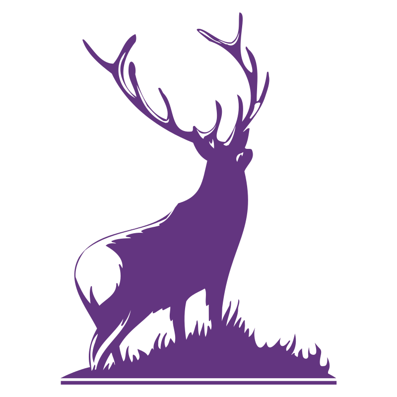 Sticker Silhouette de Cerf N°2