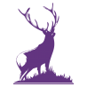 Sticker Silhouette de Cerf N°2