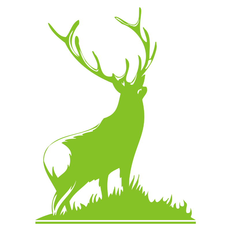 Sticker Silhouette de Cerf N°2