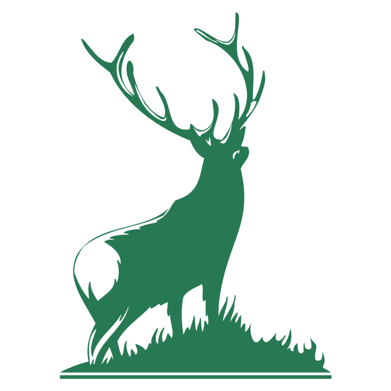 Sticker Silhouette de Cerf N°2