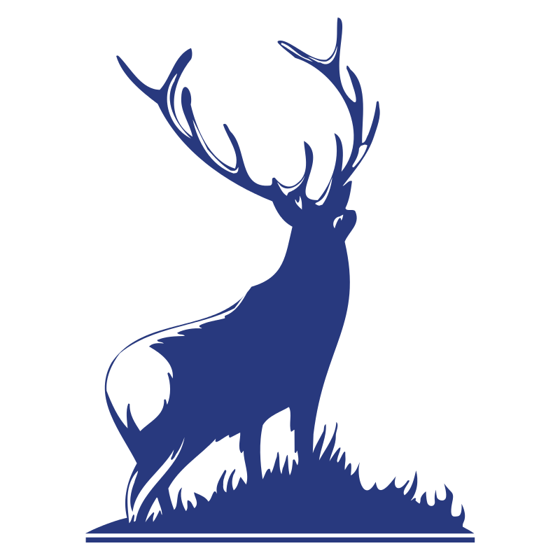 Sticker Silhouette de Cerf N°2