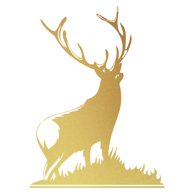 Sticker Silhouette de Cerf N°2