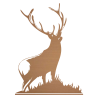 Sticker Silhouette de Cerf N°2