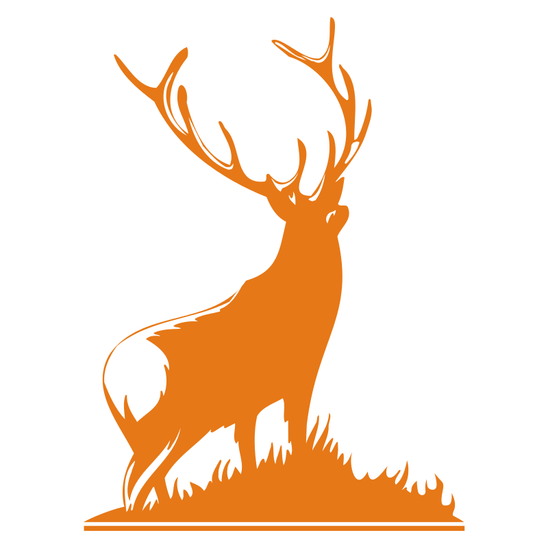 Sticker Silhouette de Cerf N°2