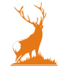 Sticker Silhouette de Cerf N°2