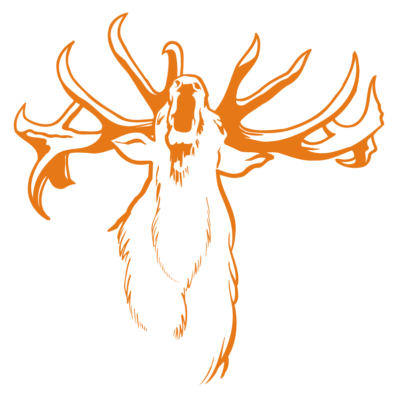 Sticker Cerf qui Brame N°2
