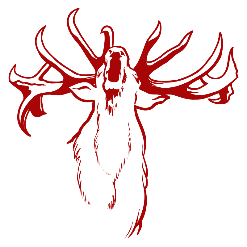 Sticker Cerf qui Brame N°2