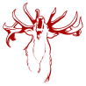 Sticker Cerf qui Brame N°2