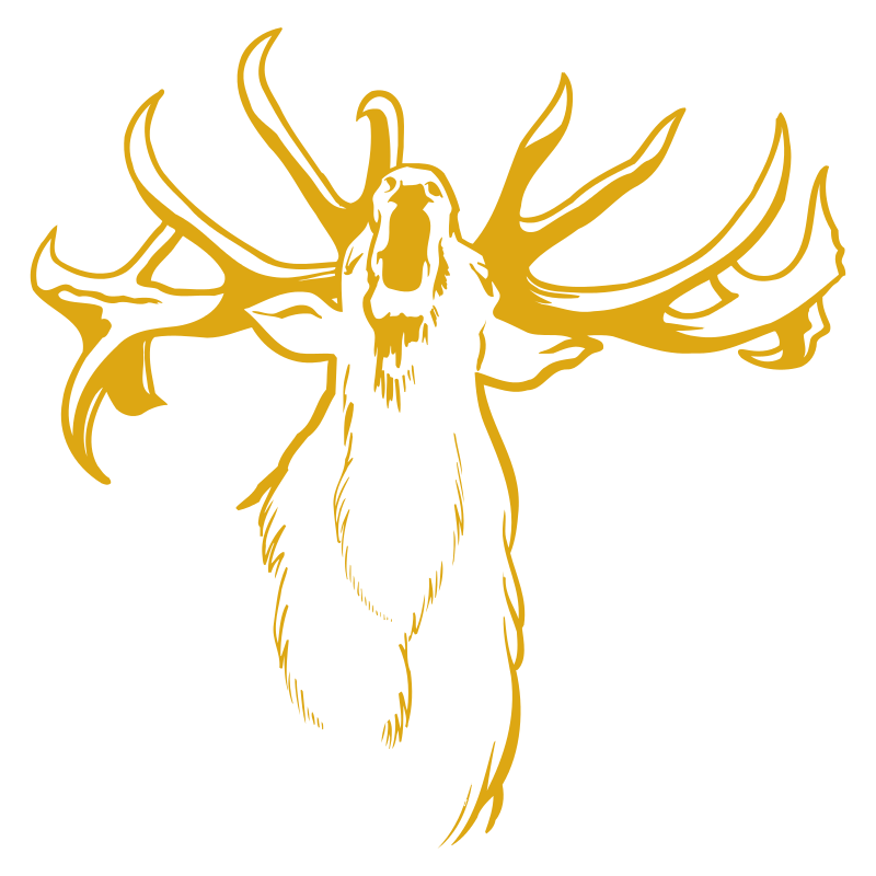 Sticker Cerf qui Brame N°2