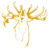 Sticker Cerf qui Brame N°2