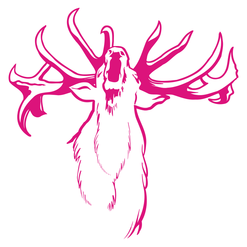 Sticker Cerf qui Brame N°2