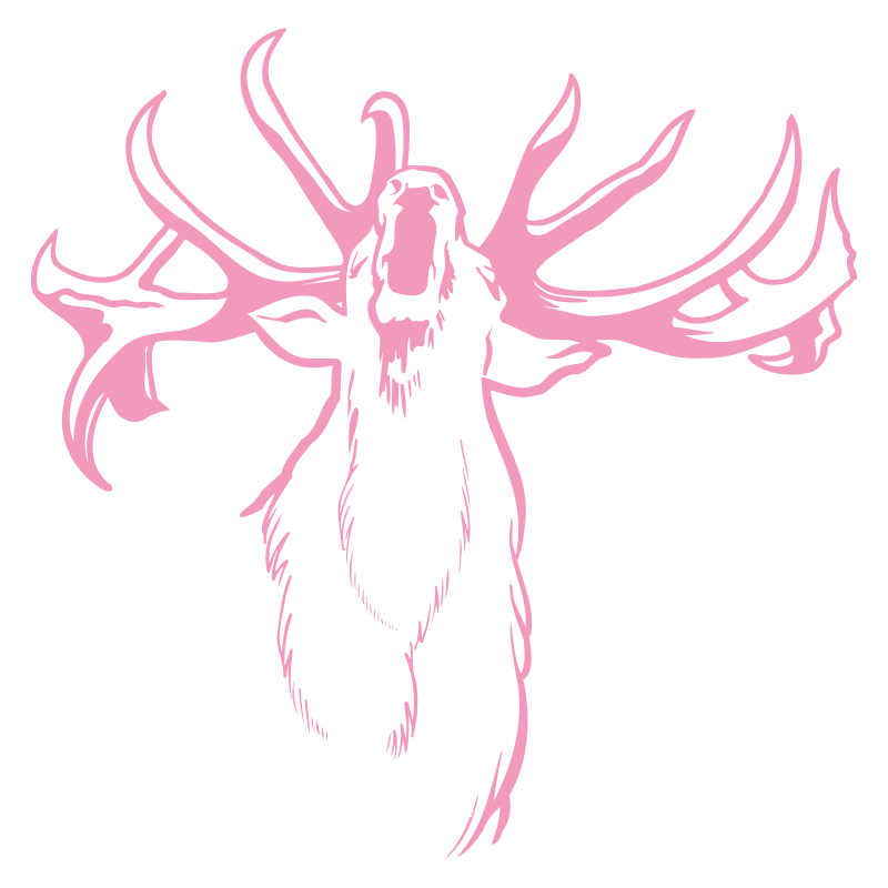 Sticker Cerf qui Brame N°2