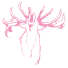 Sticker Cerf qui Brame N°2