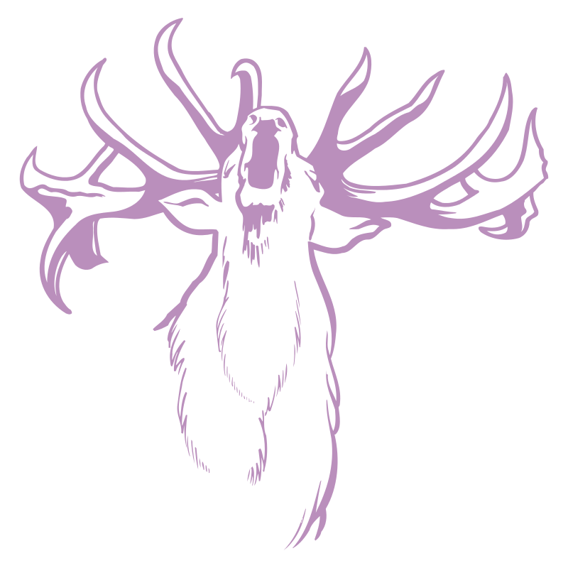 Sticker Cerf qui Brame N°2