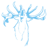 Sticker Cerf qui Brame N°2
