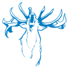 Sticker Cerf qui Brame N°2