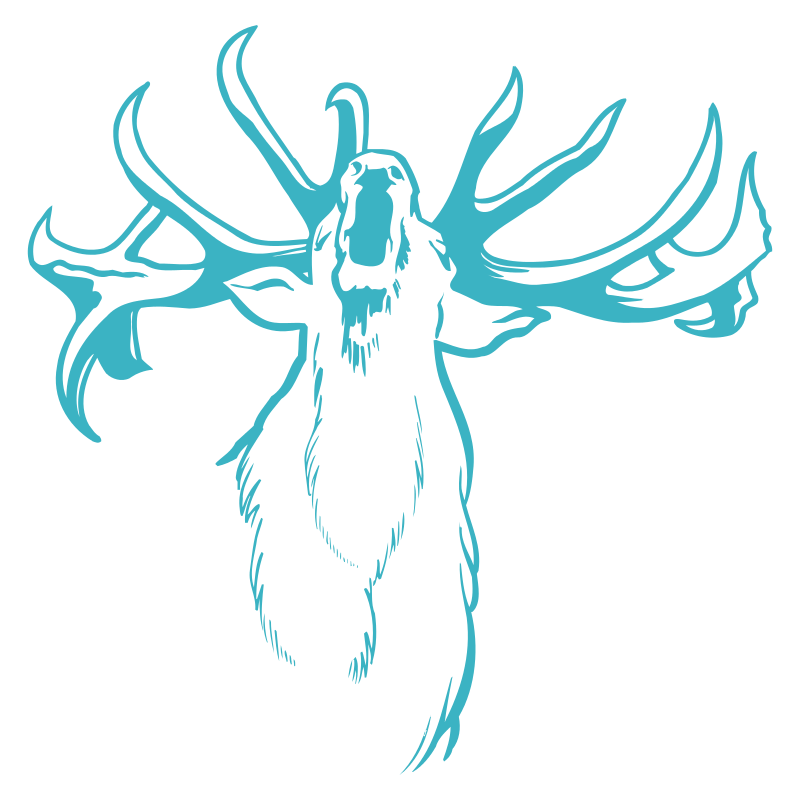 Sticker Cerf qui Brame N°2