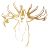 Sticker Cerf qui Brame N°2