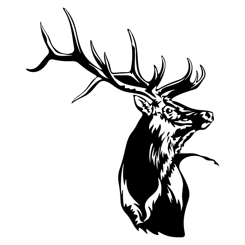Sticker  Cerf