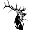 Sticker  Cerf