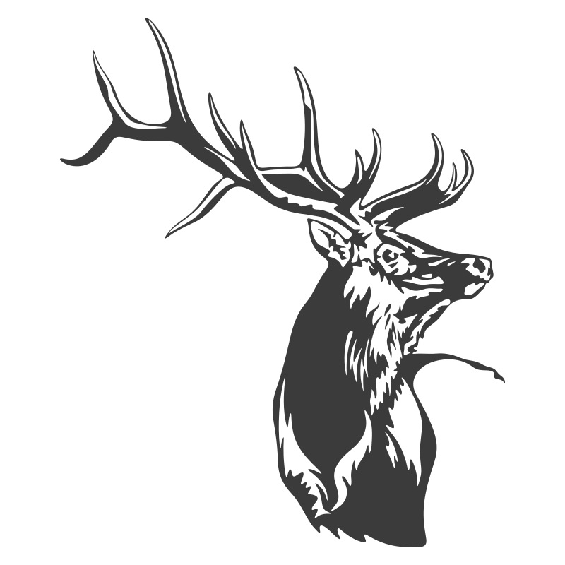 Sticker  Cerf