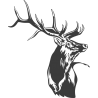 Sticker  Cerf