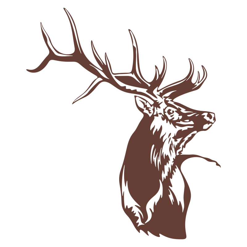 Sticker  Cerf