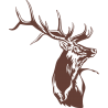 Sticker  Cerf
