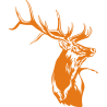 Sticker  Cerf