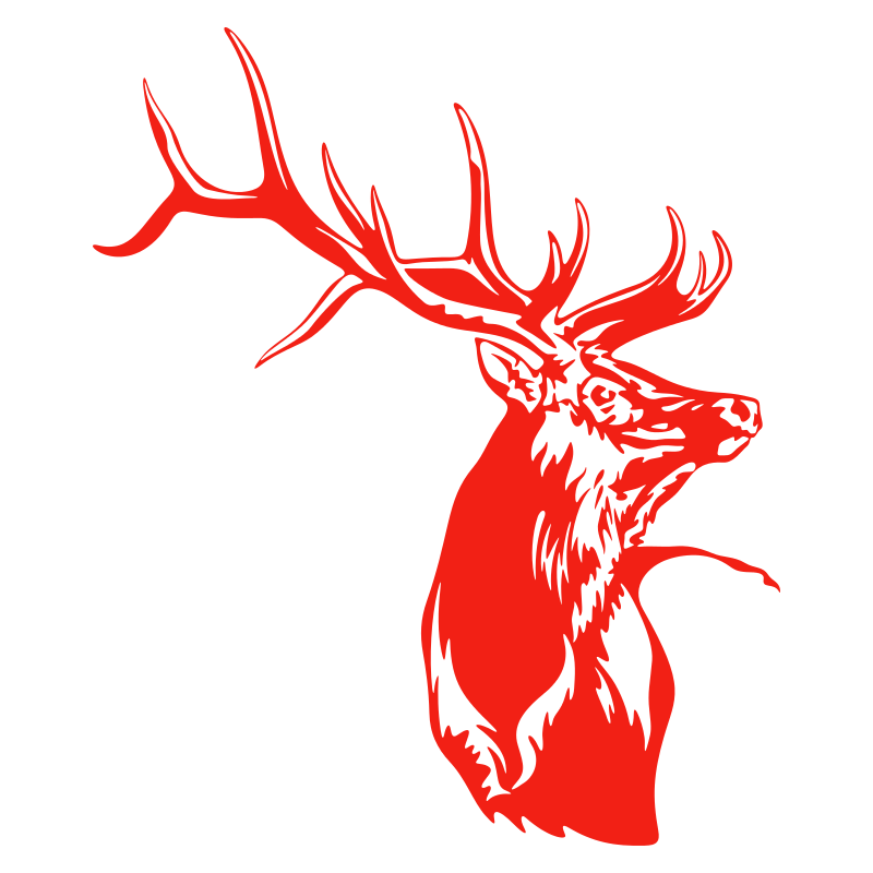 Sticker  Cerf