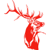 Sticker  Cerf