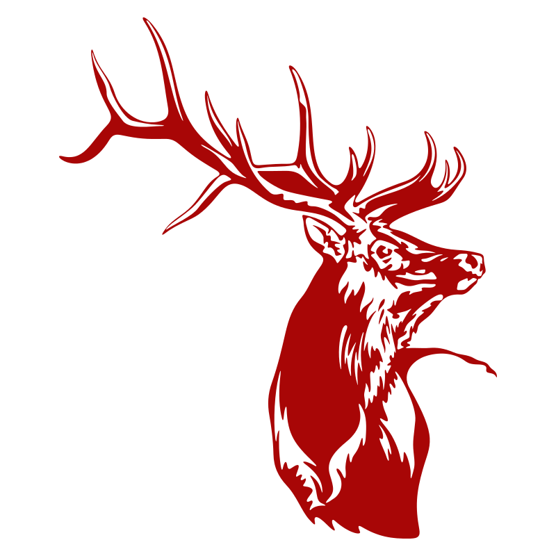 Sticker  Cerf